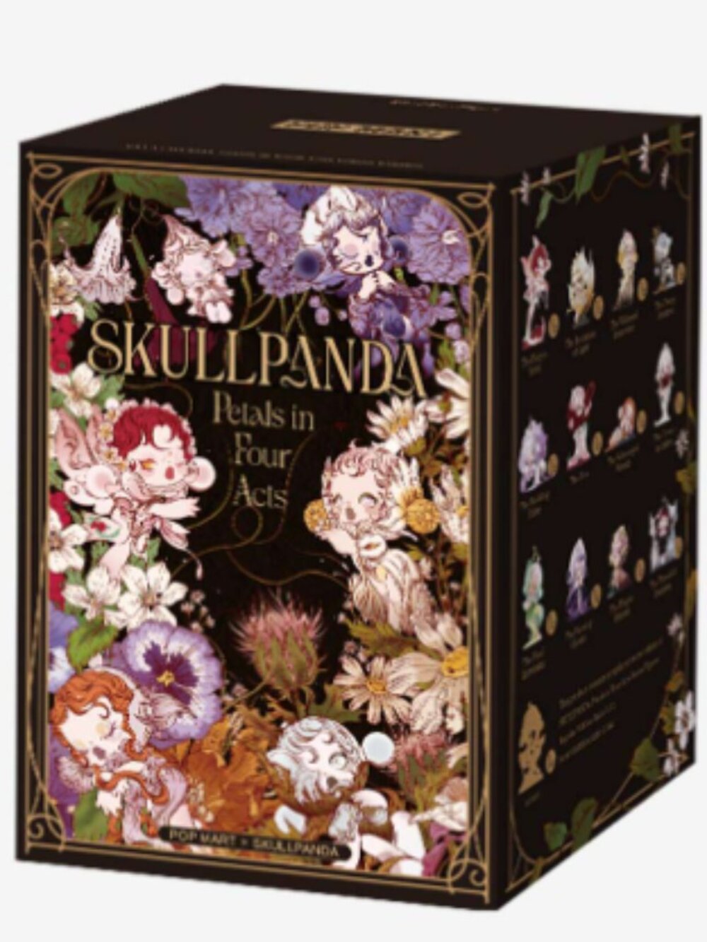 SKULLPANDA Petals in Four Acts Series Figures